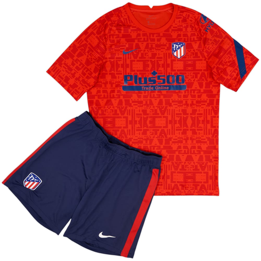 2020-21 Atletico Madrid Nike Training Shirt & Shorts - 9/10 - (L)