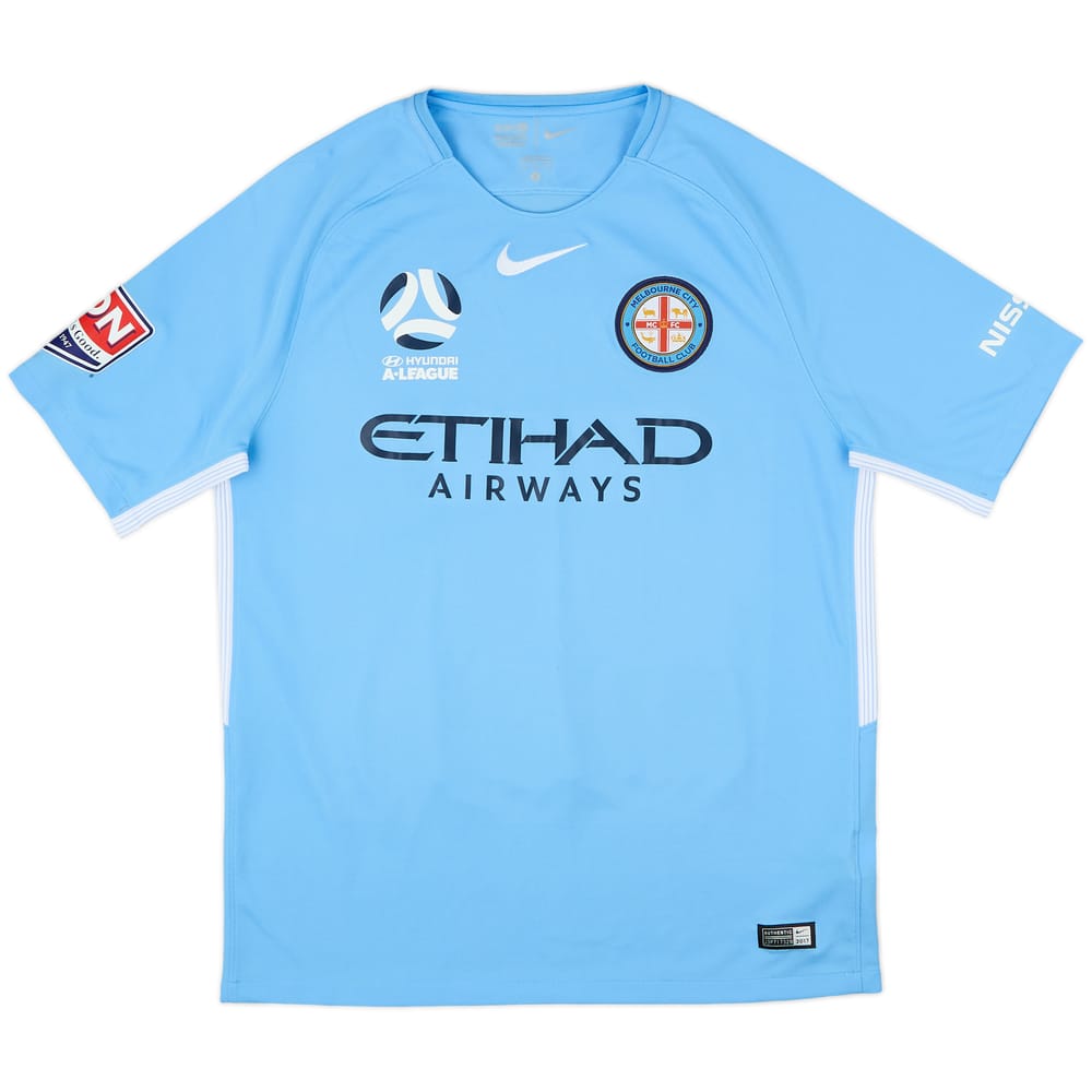 2017-18 Melbourne City Home Shirt - 9/10 - (L)