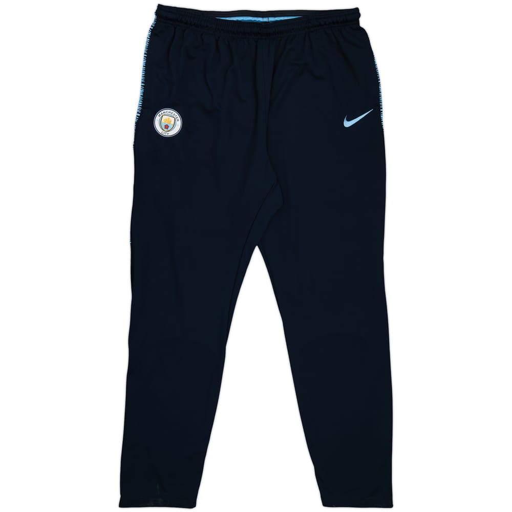 2018-19 Manchester City Nike Track Pants/Bottoms - 10/10 - (XXL)