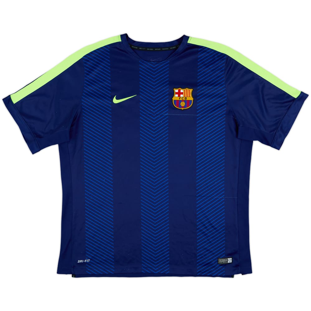 2014-15 Barcelona Nike Training Shirt - 7/10 - (XXL)