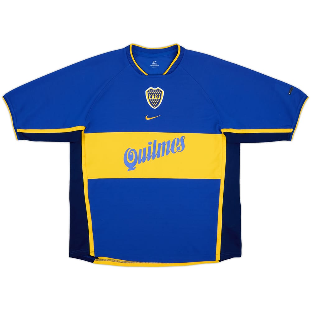 2001-02 Boca Juniors Home Shirt - 8/10 - (L)