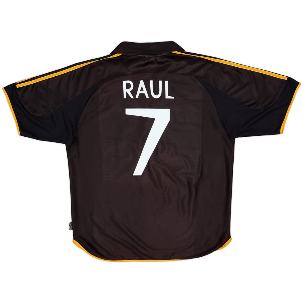 1999-01 Real Madrid Away Shirt Raul #7 - 6/10 - (XL)