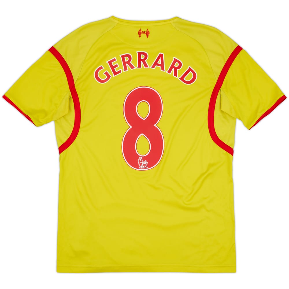 2014-15 Liverpool Away Shirt Gerrard #8 - 5/10 - (S)