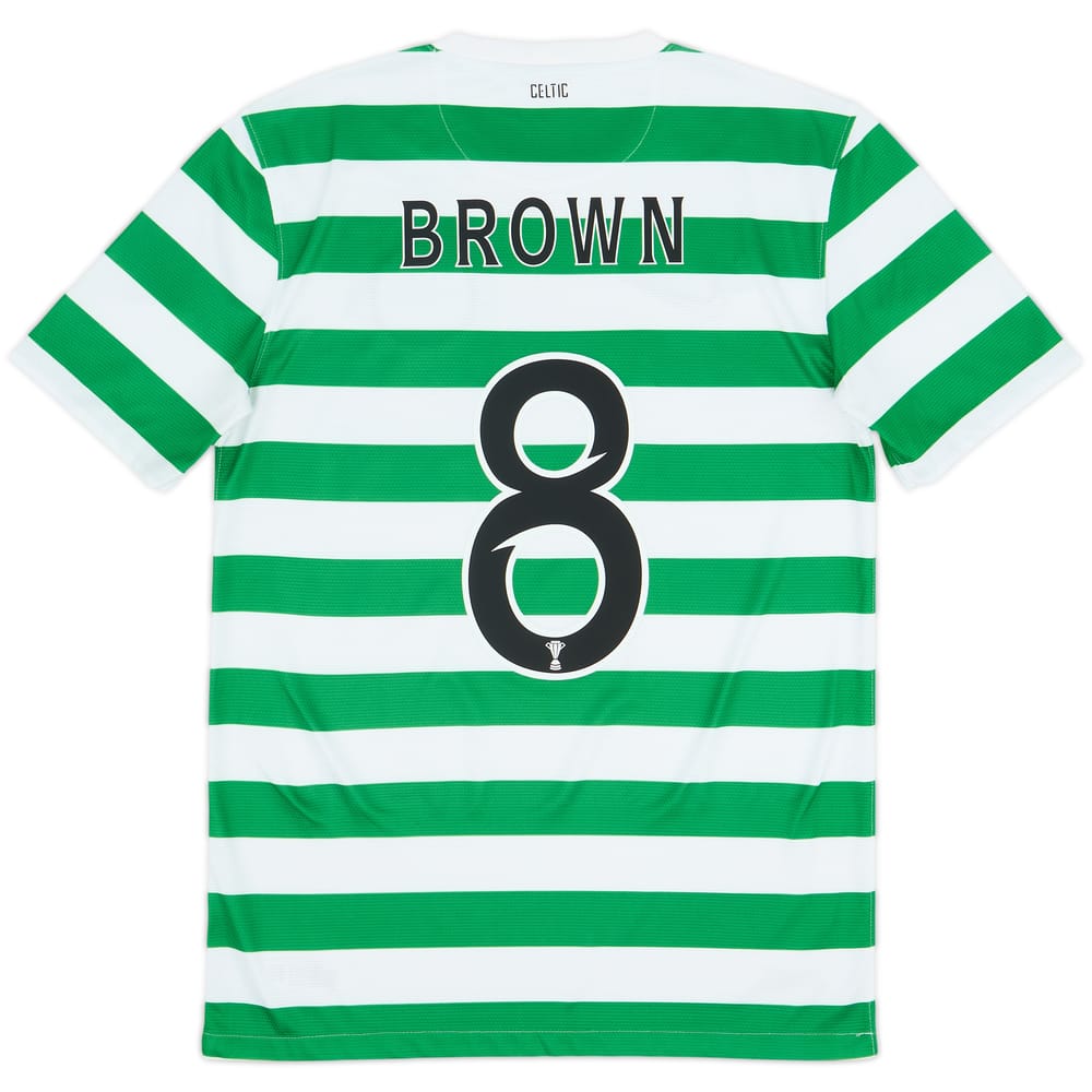 Camiseta de local del Celtic '125th Anniversary' 2012-13 Marrón #8 - 8/10 - (S)