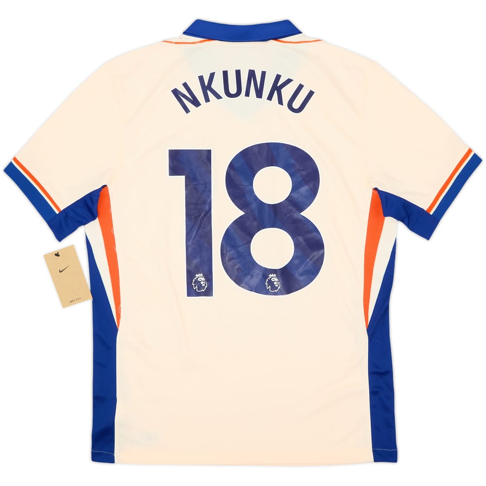 Camiseta de visitante del Chelsea 2024-25 Nkunku #18 (M)