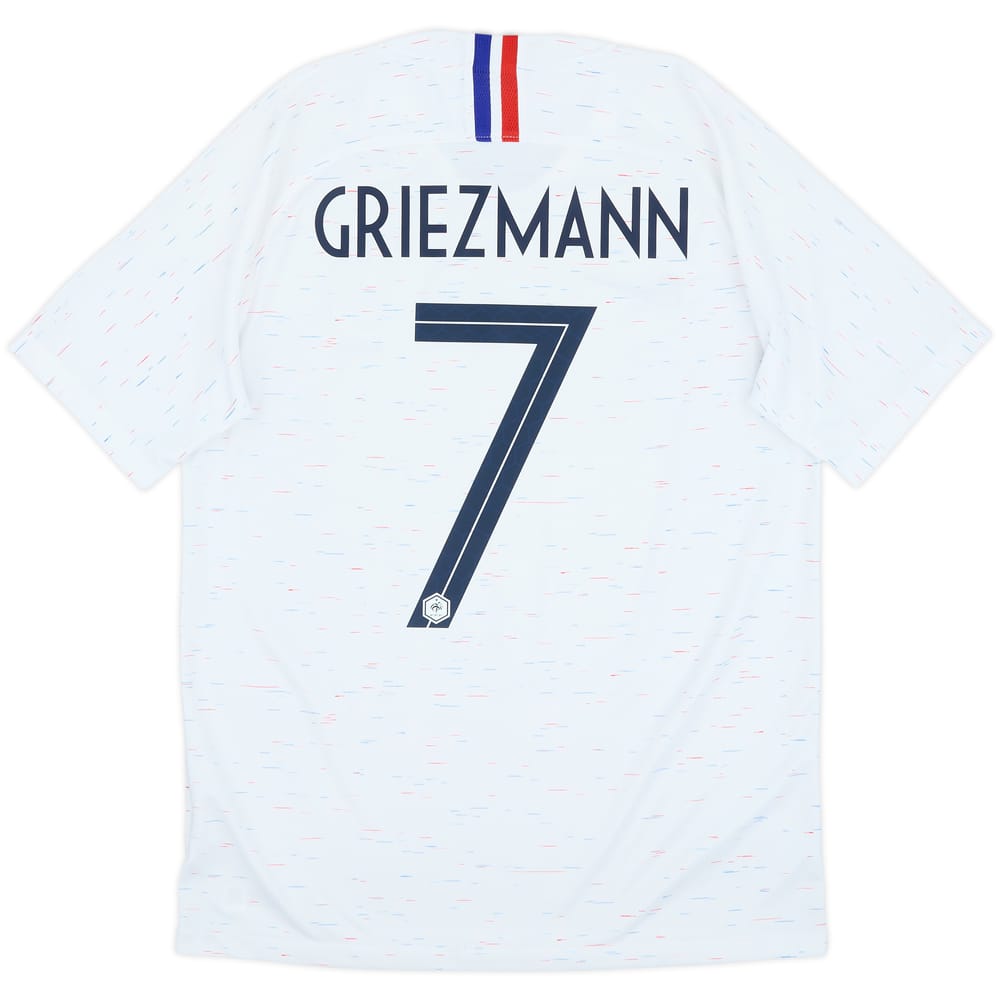 2018 France Away Shirt Griezmann #7 - 9/10 - (M)