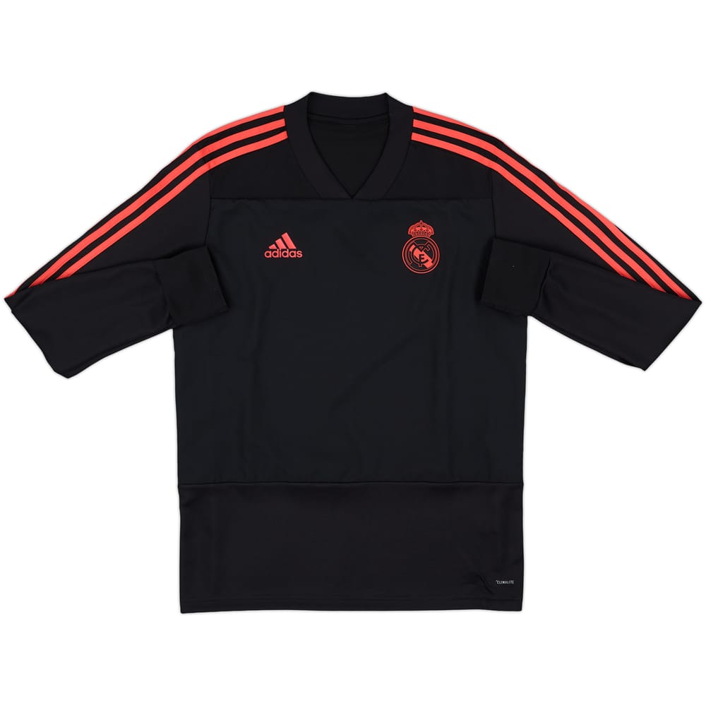 2018-19 Real Madrid adidas Drill Top - 8/10 - (M)