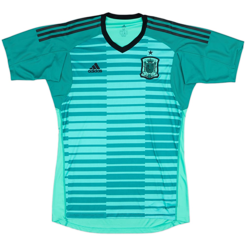 2018-19 Spain GK Shirt - 8/10 - (M)