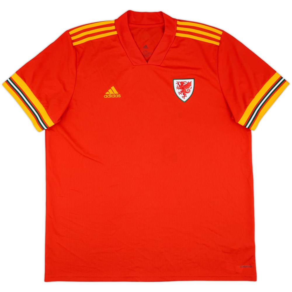 2020-21 Wales Home Shirt - 9/10 - (XXL)