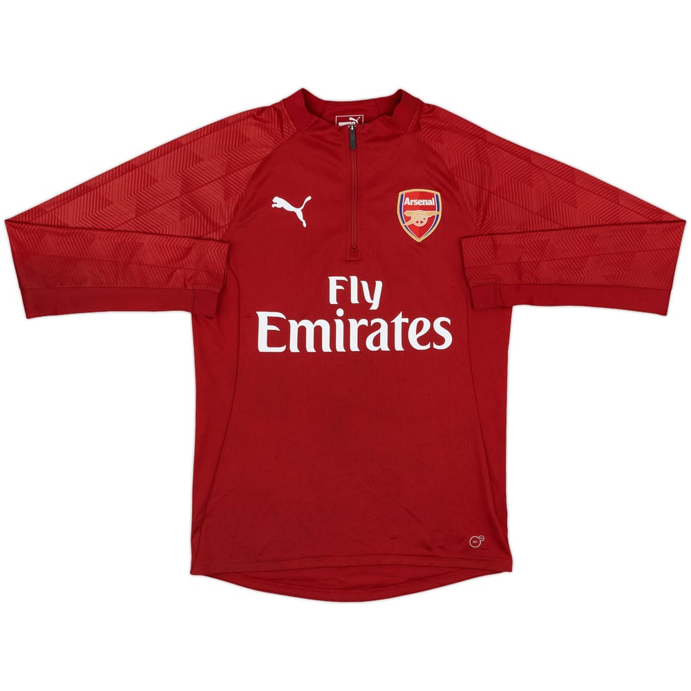 2017-18 Arsenal Puma 1/4 Zip Drill Top - 7/10 - (S)