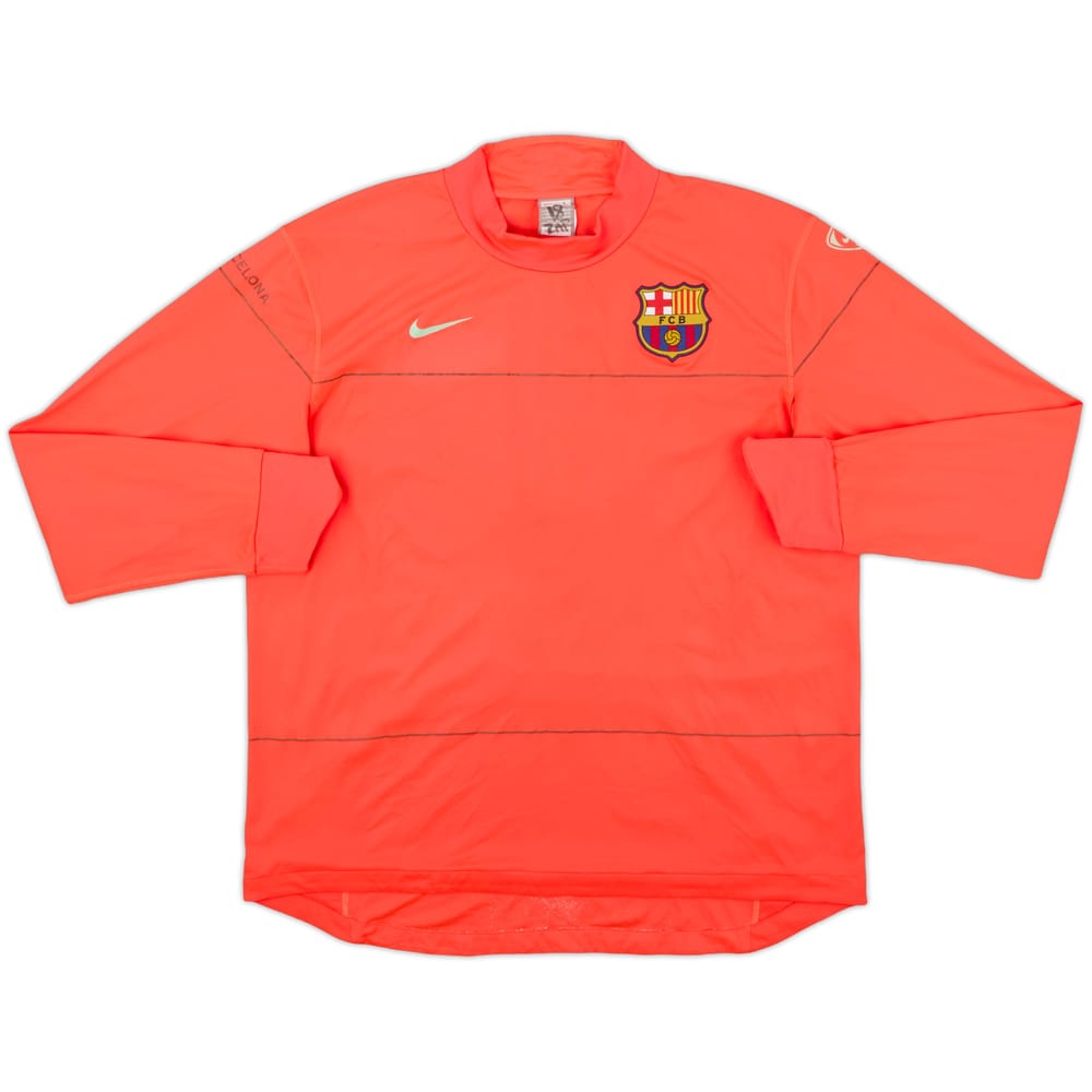 2008-09 Barcelona Nike Drill Top - 7/10 - (L)