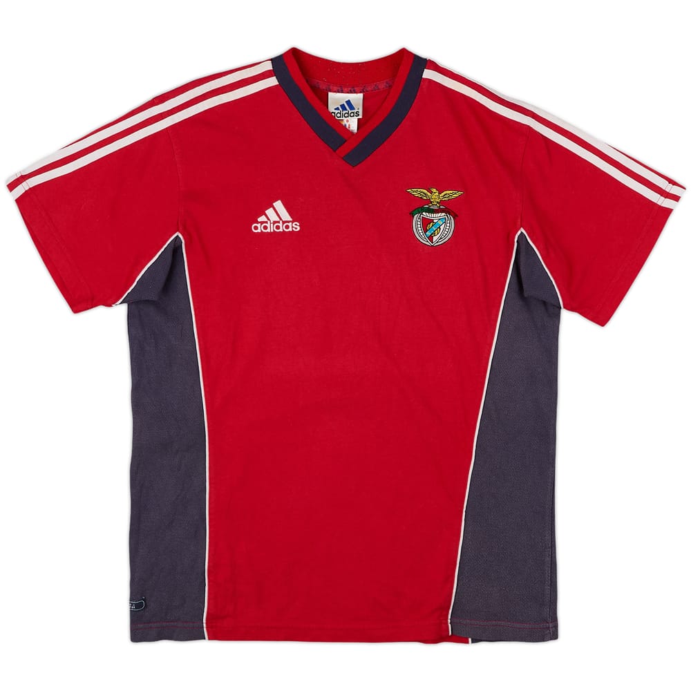 1999-2000 Benfica adidas Cotton Tee - 8/10 - (XL.Boys)