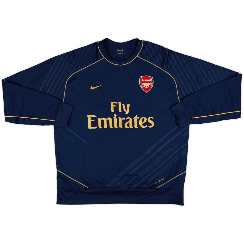 2007-08 Arsenal Nike Sweat Top - 7/10 - (XL)