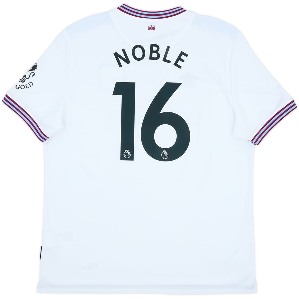 2019-20 West Ham Away Shirt Noble #16 - 10/10 - (XXL)