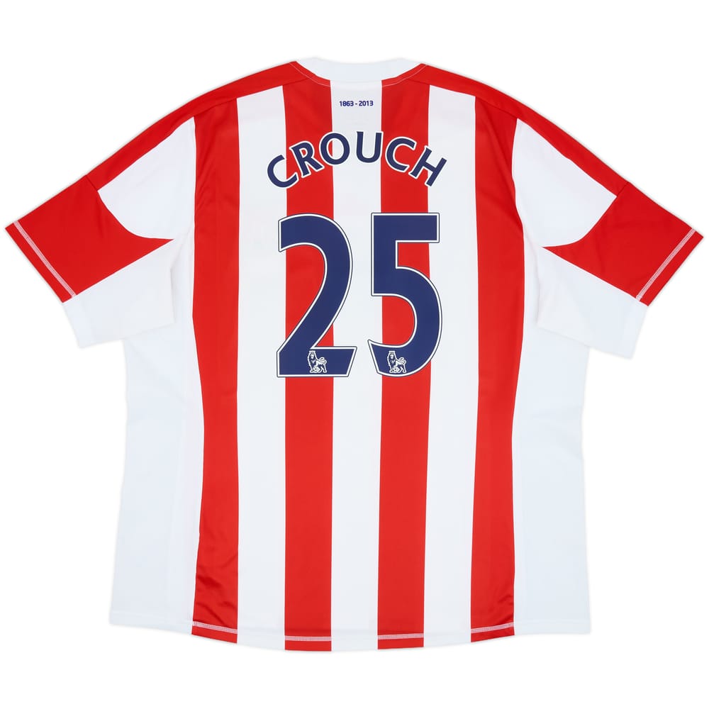 2012-13 Stoke '150 Years' Home Shirt Crouch #25 - 7/10 - (XXL)