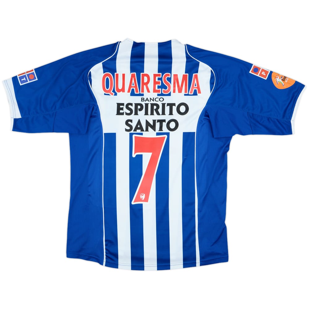 2005-06 Porto Home Shirt Quaresma #7 - 6/10 - (L)