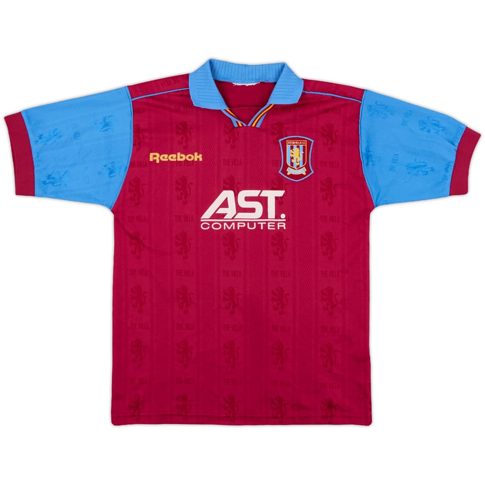 1995-97 Aston Villa Home Shirt - 6/10 - (S)