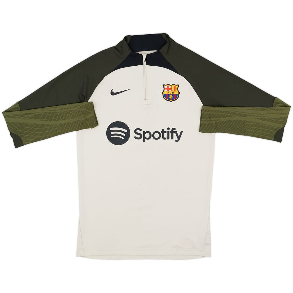 2023-24 Barcelona Nike 1/4 Zip Drill Top - 6/10 - (S)