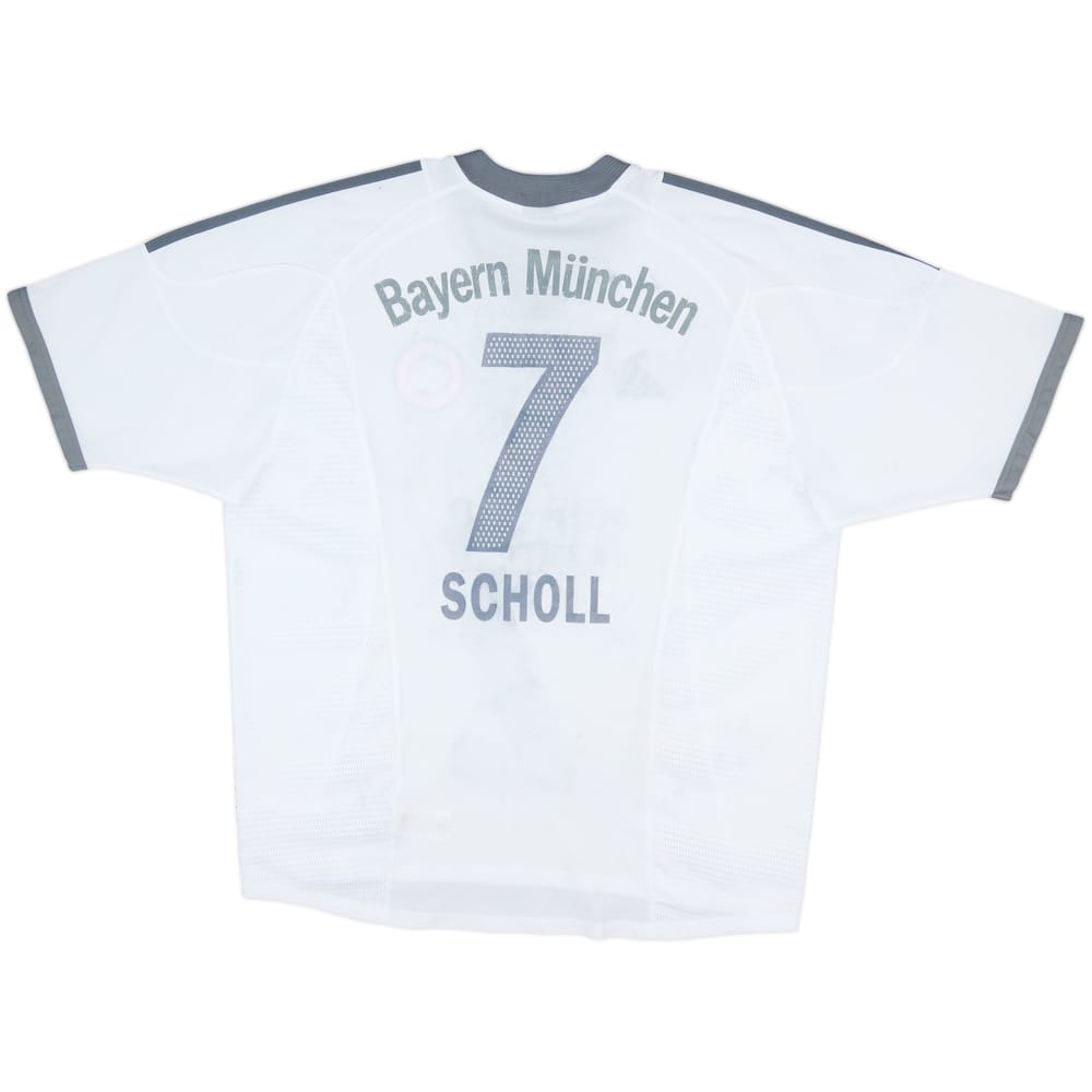 2002-03 Bayern Munich Away Shirt Scholl #7 - 4/10 - (XL)