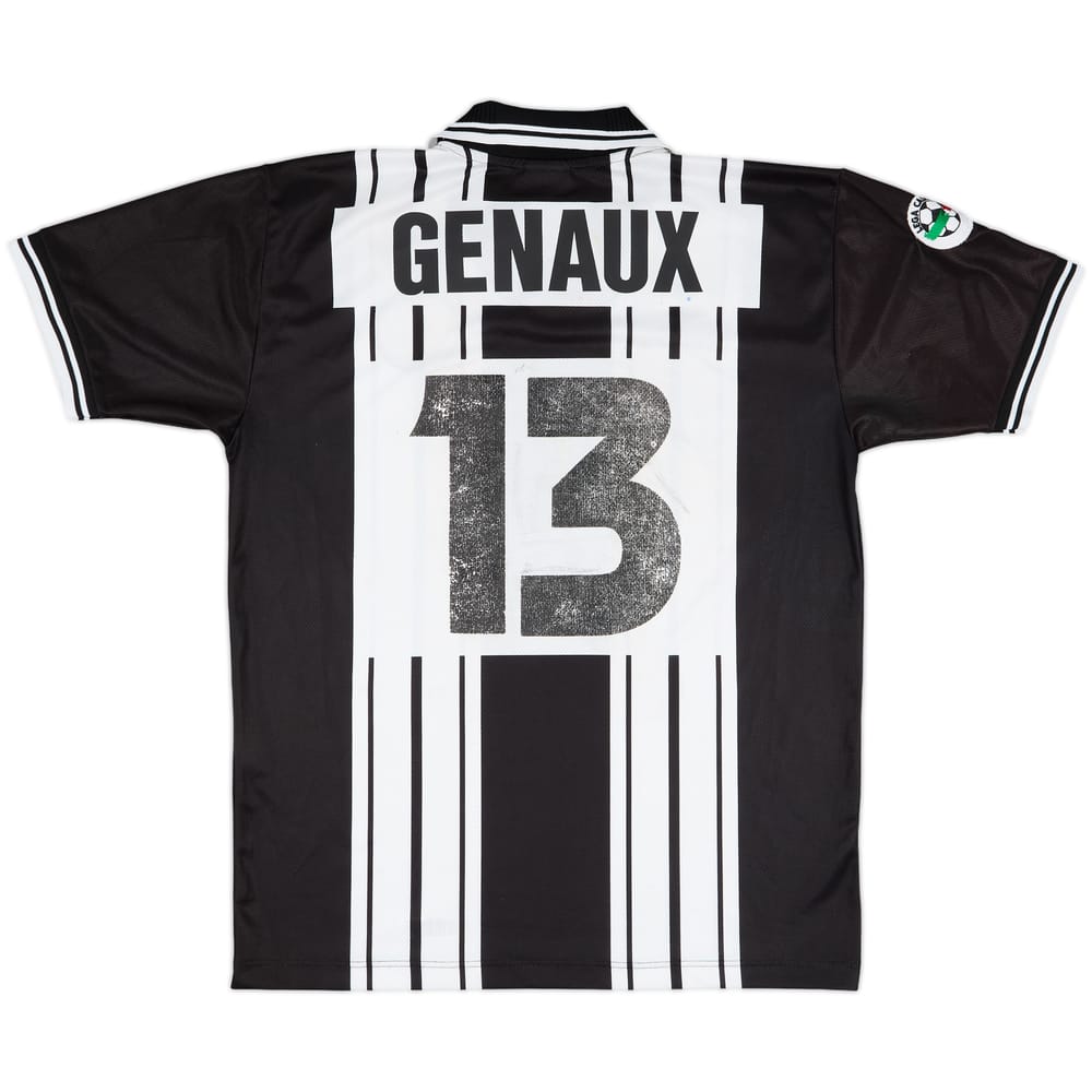 1998-99 Udinese Match Issue Home Shirt Genaux #13