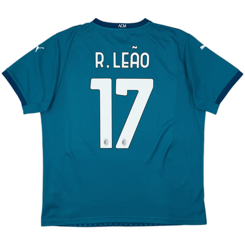 2020-21 AC Milan Third Shirt R.Leao #17 - 8/10 - (XL)