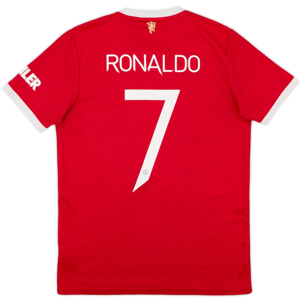 2021-22 Manchester United Home Shirt Ronaldo #7 - 5/10 - (M)