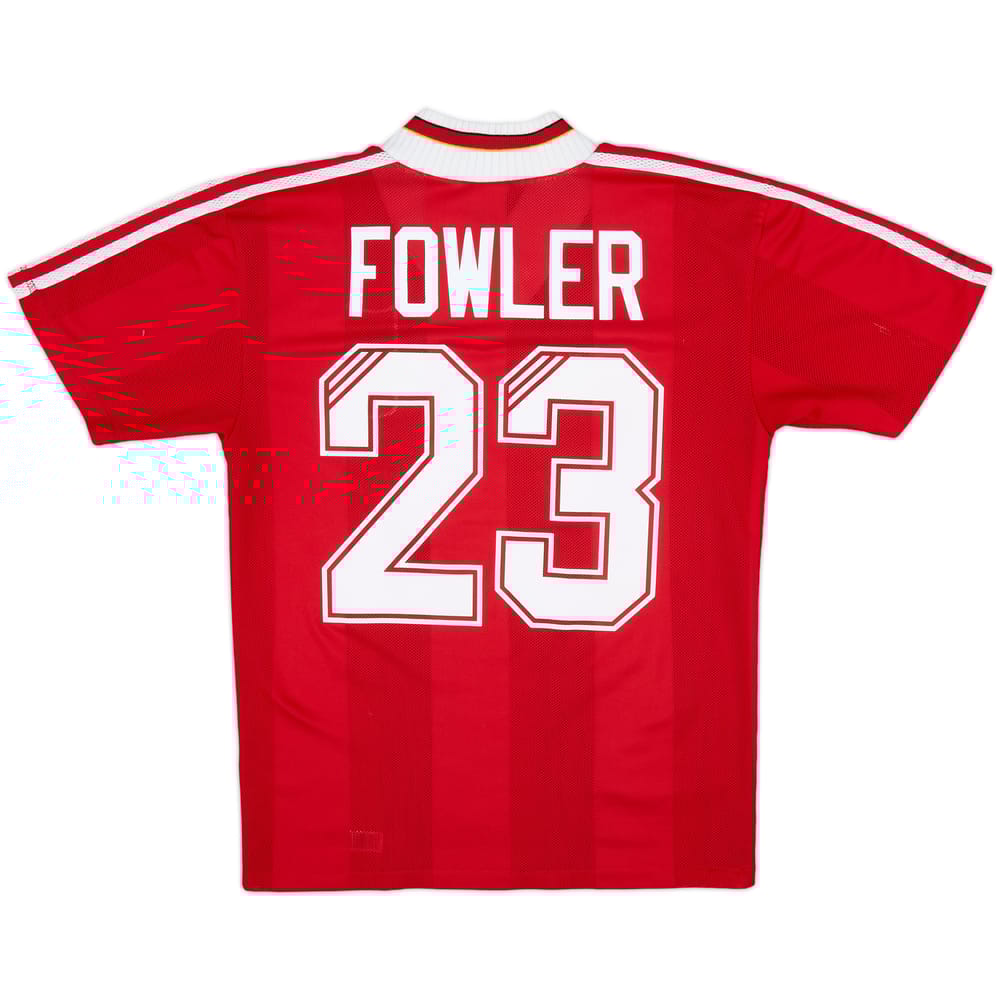 1995-96 Liverpool Home Shirt Fowler #23 - 8/10 - (S)