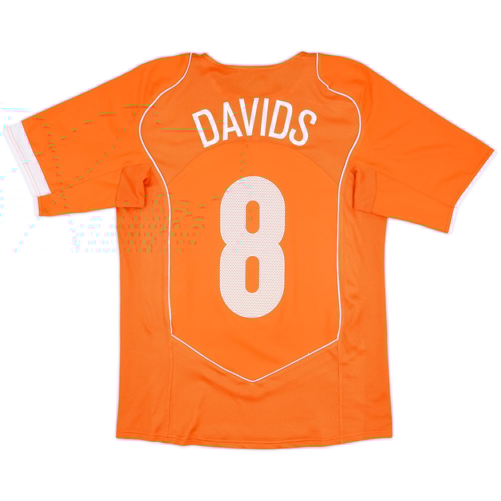 2004-06 Netherlands Home Shirt Davids #8 - 6/10 - (S)