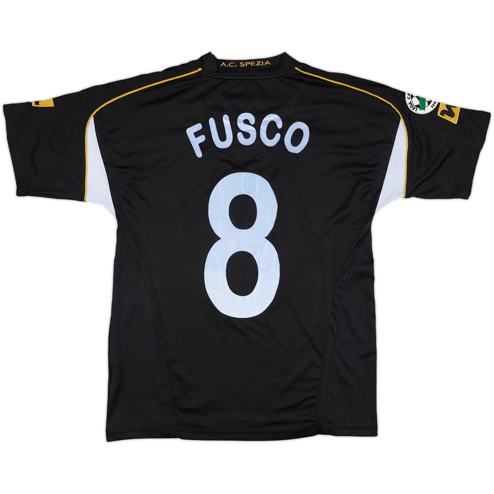 2006-07 Spezia Match Issue Away Shirt Fusco #8