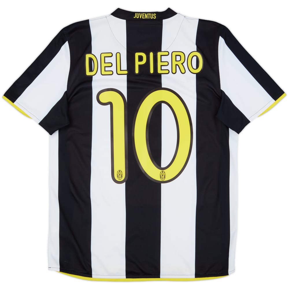 2008-09 Juventus Home Shirt Del Piero #10 - 7/10 - (S)