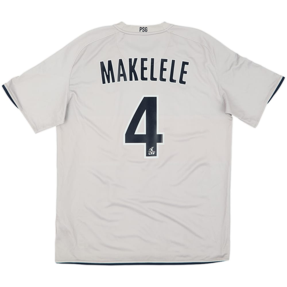 2008-09 Paris Saint-Germain Away Shirt Makelele #4 - 9/10 - (L)