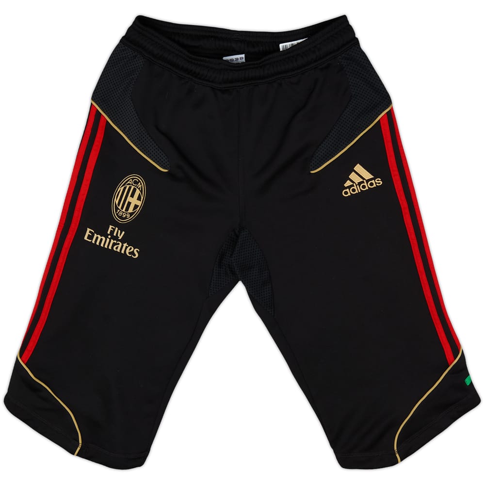 2011-12 AC Milan adidas 3/4 Track Pants/Bottoms - 9/10 - (S)