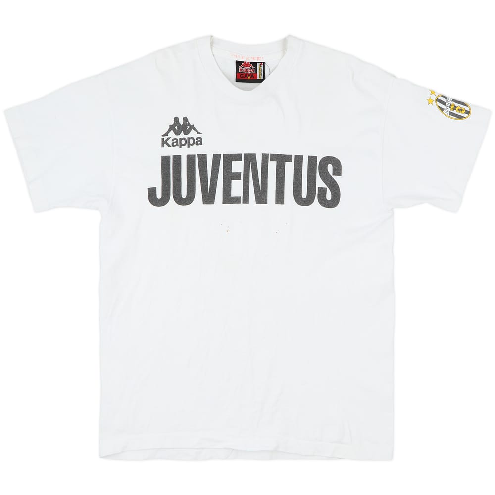 1995-96 Juventus Kappa Cotton Tee - 5/10 - (L)