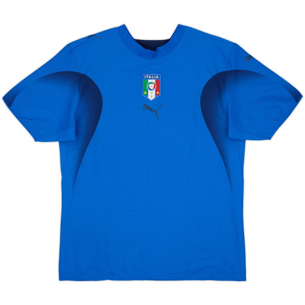 2006 Italy Home Shirt - 4/10 - (M)