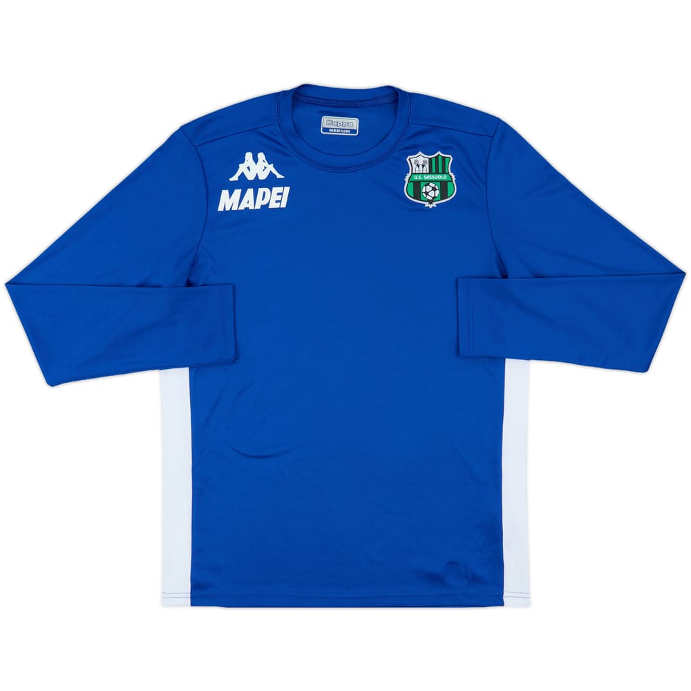2018-19 Sassuolo Kappa Training L/S Shirt - 8/10 - (M)