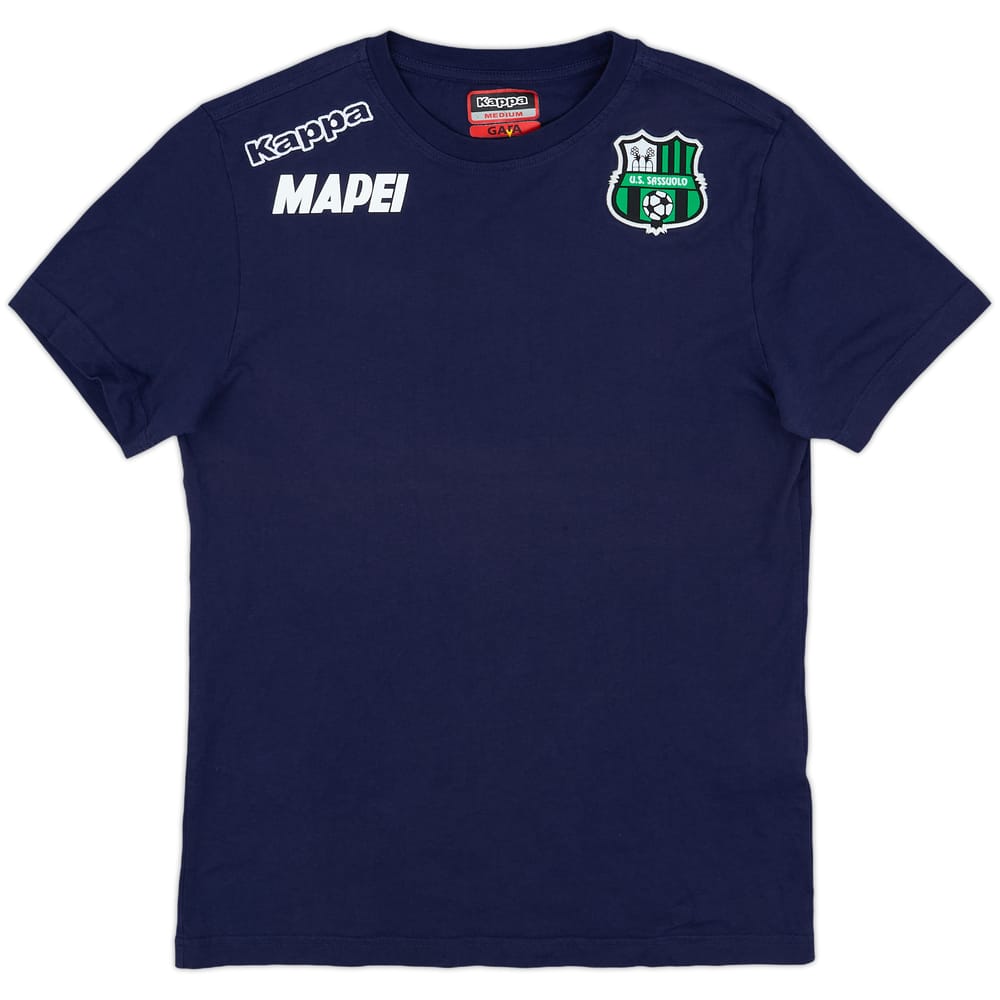 2017-18 Sassuolo Kappa Cotton Tee - 9/10 - (M)
