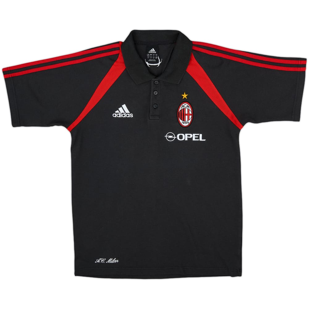 2004-05 AC Milan adidas Polo Shirt - 7/10 - (S)