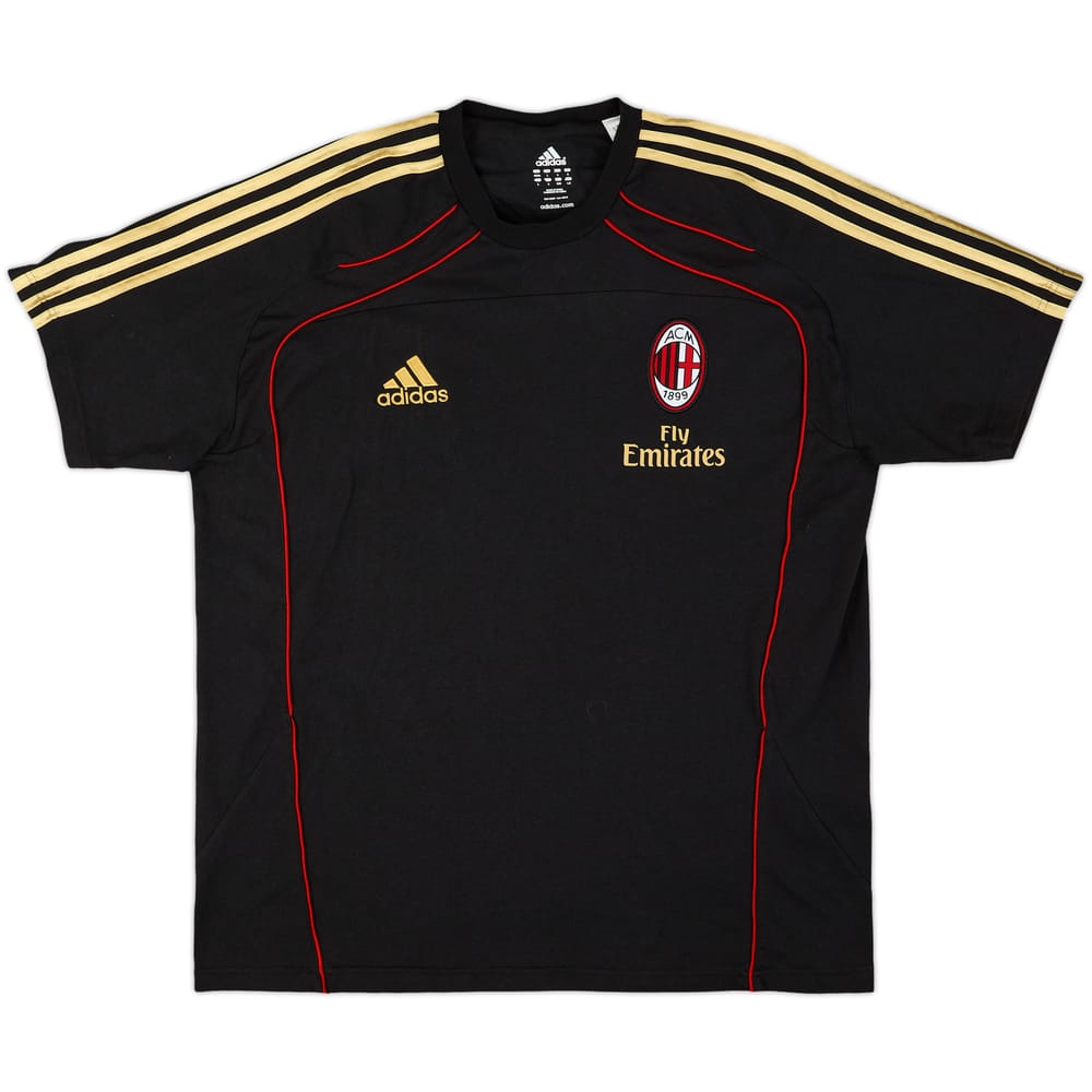 2010-11 AC Milan adidas Leisure Tee - 9/10 - (XL)