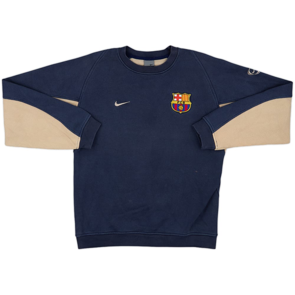 2003-04 Barcelona Nike Sweat Top - 7/10 - (S)