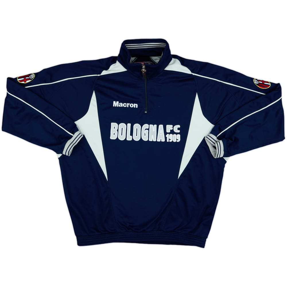 2003-04 Bologna Macron 1/4 Zip Drill Top - 8/10 - (XL)