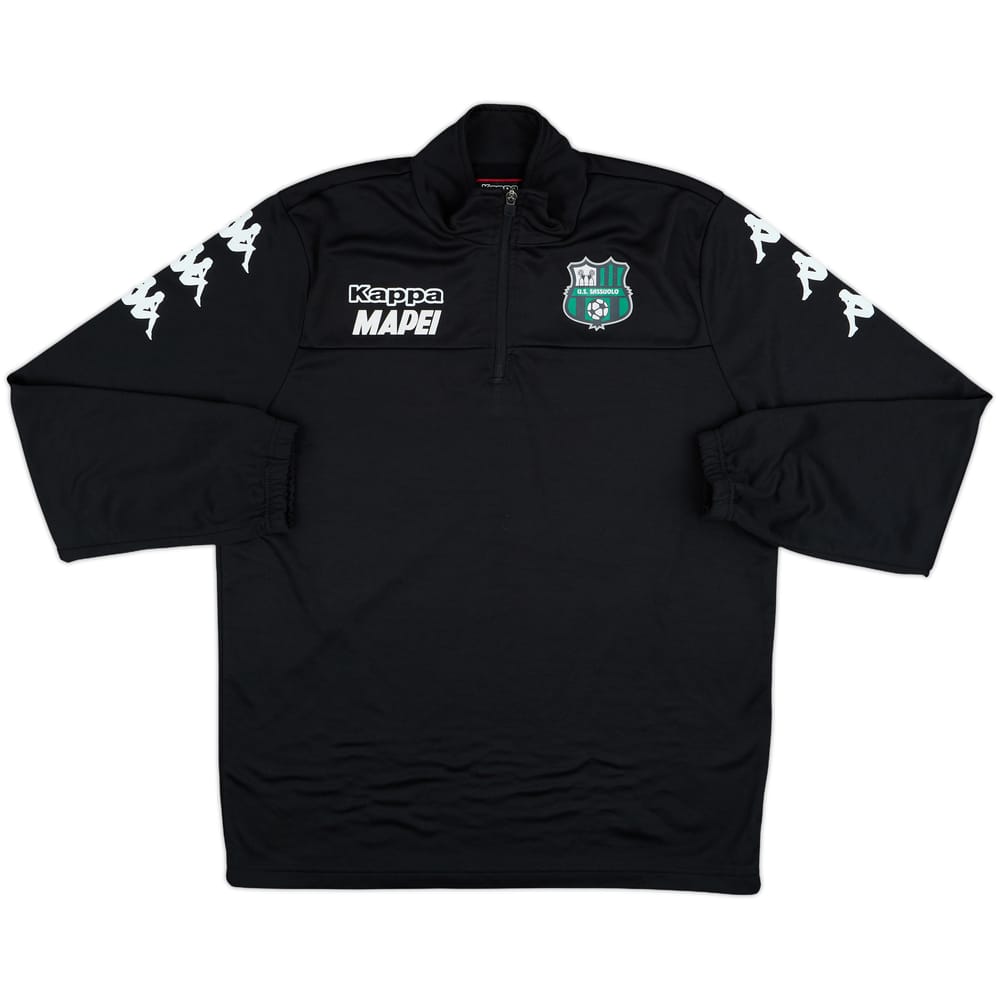 2017-18 Sassuolo Kappa 1/4 Zip Drill Top - 8/10 - (L)