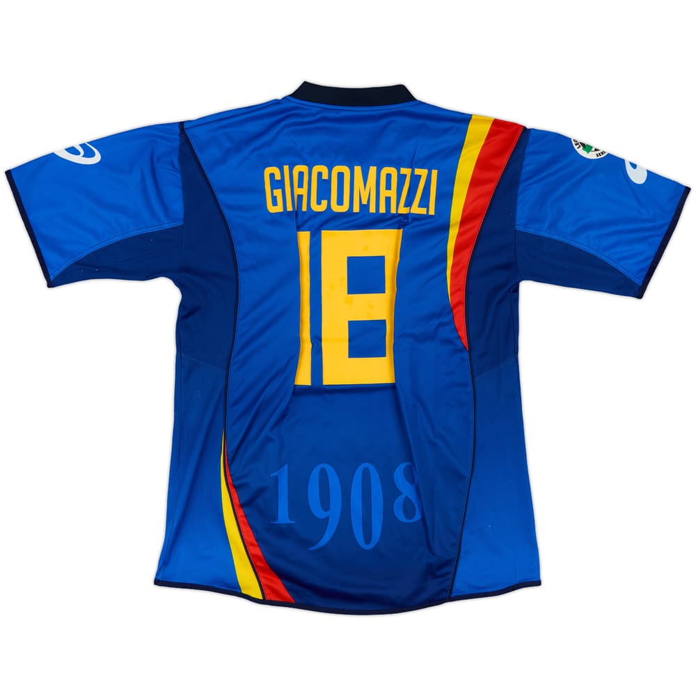 2005-06 Lecce Third Shirt Giacomazzi #18 - 8/10 - (XL)