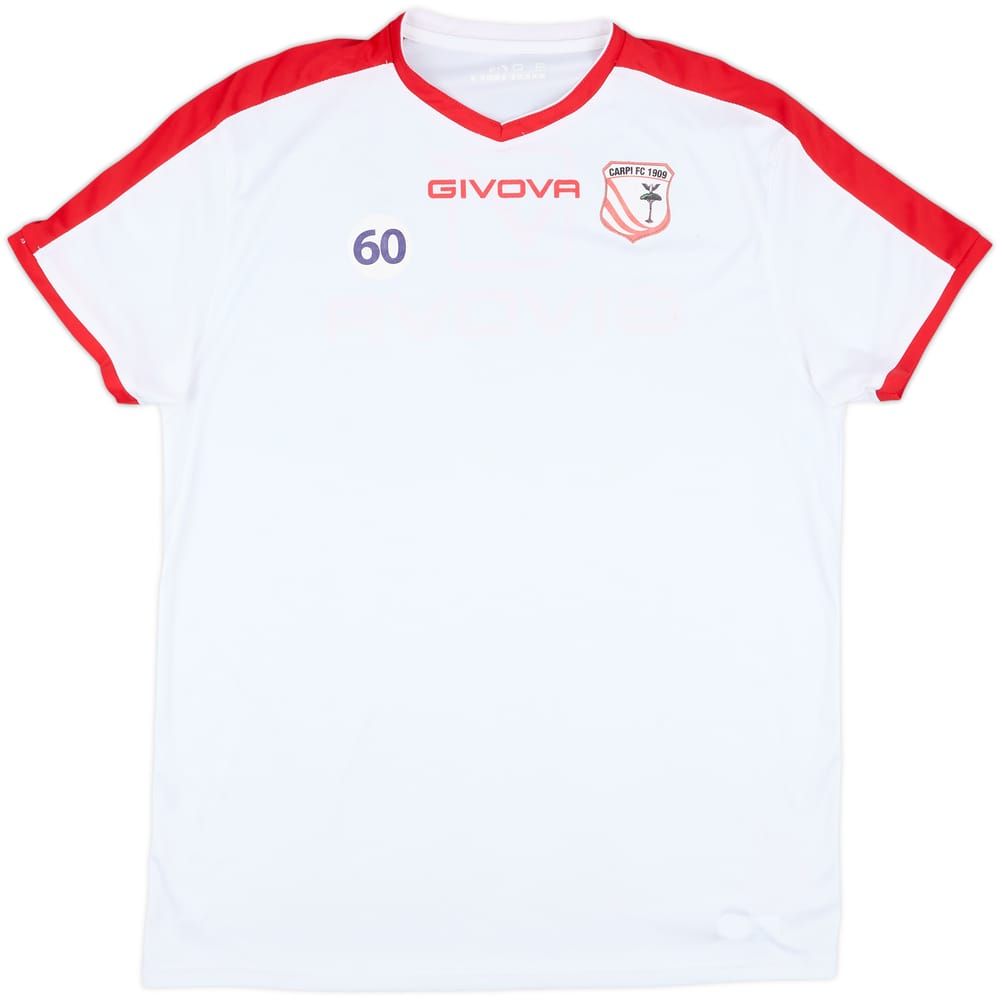 2015-16 Carpi Givova Player Issue Training Shirt #60 - 8/10 - (L)