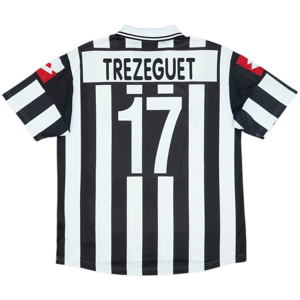2001-02 Juventus Home Shirt Trezeguet #17 - 5/10 - (XL)