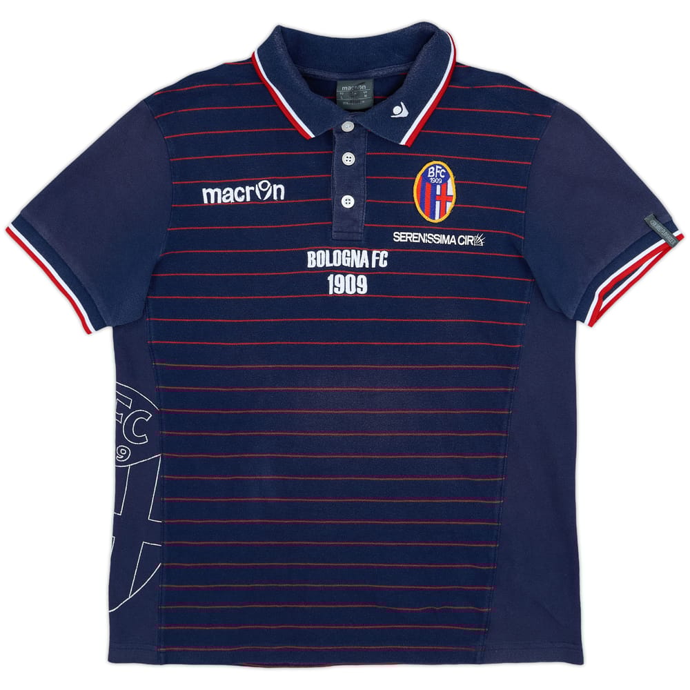 2005-06 Bologna Macron Polo Shirt - 7/10 - (M)