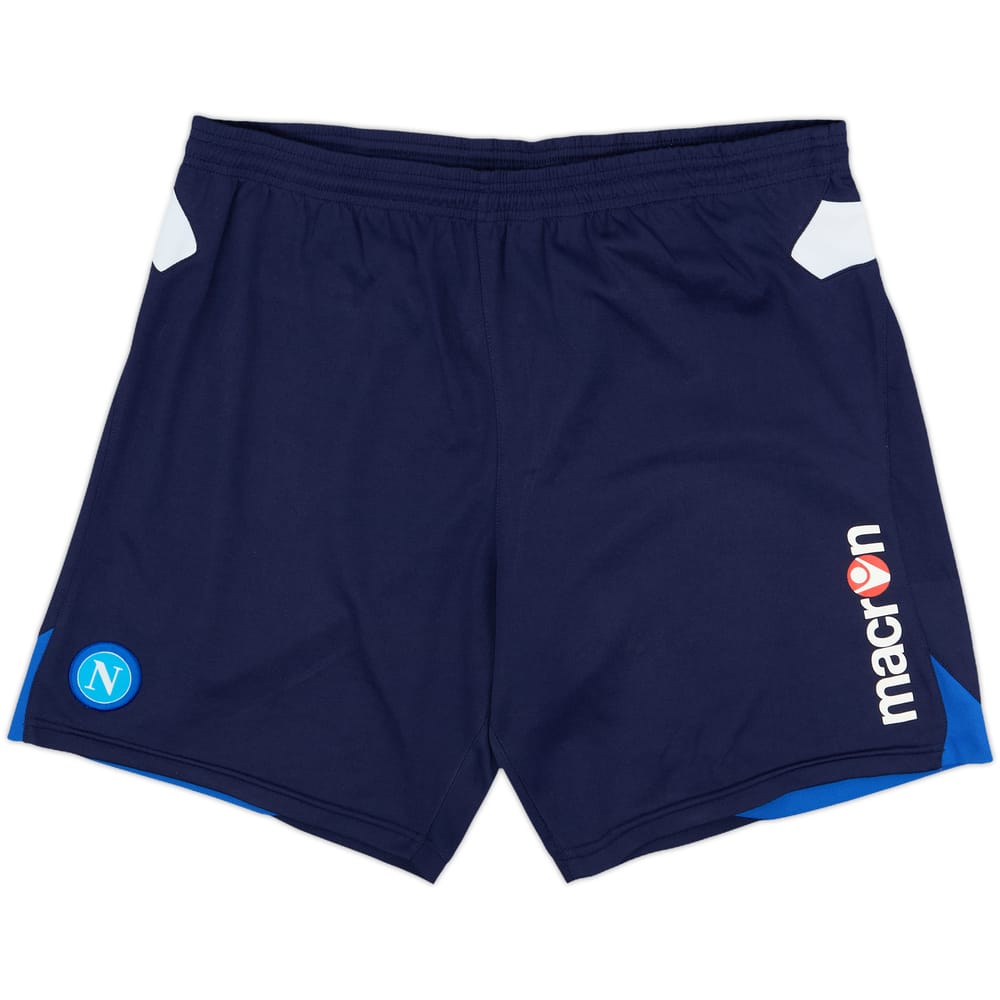 2010-11 Napoli Macron Training Shorts - 8/10 - (L)