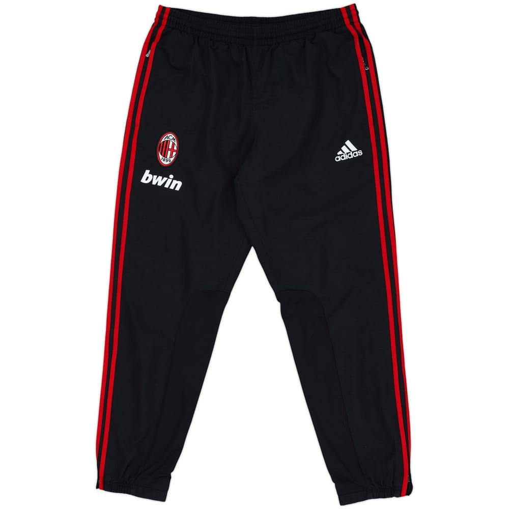 2008-09 AC Milan adidas Track Pants/Bottoms - 9/10 - (M)