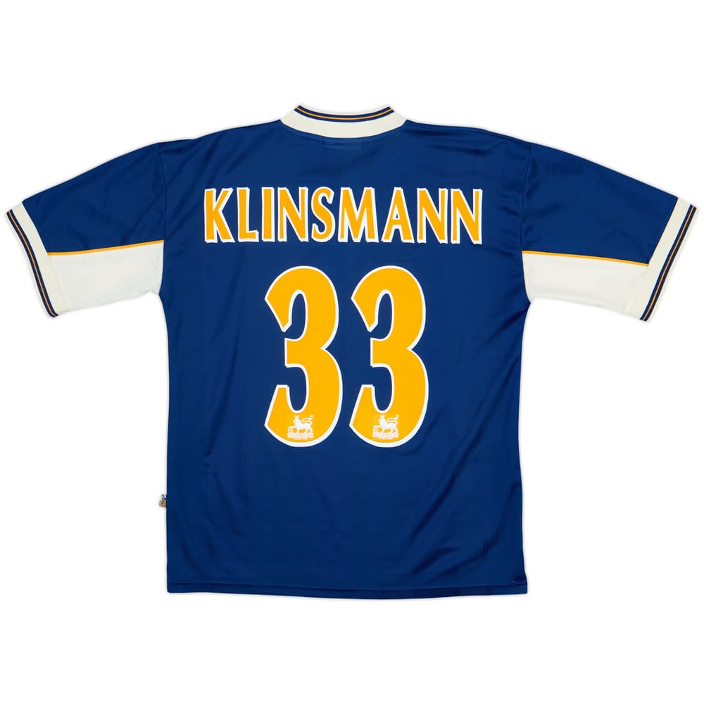 1997-98 Tottenham Away Shirt Klinsmann #33 - 8/10 - (S)