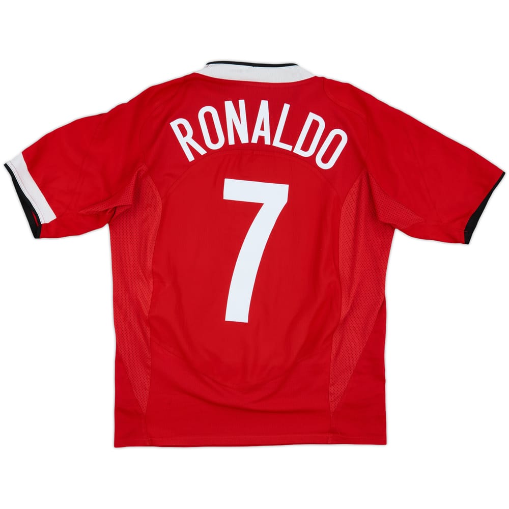 2004-06 Manchester United Home Shirt Ronaldo #7 - 6/10 - (L)