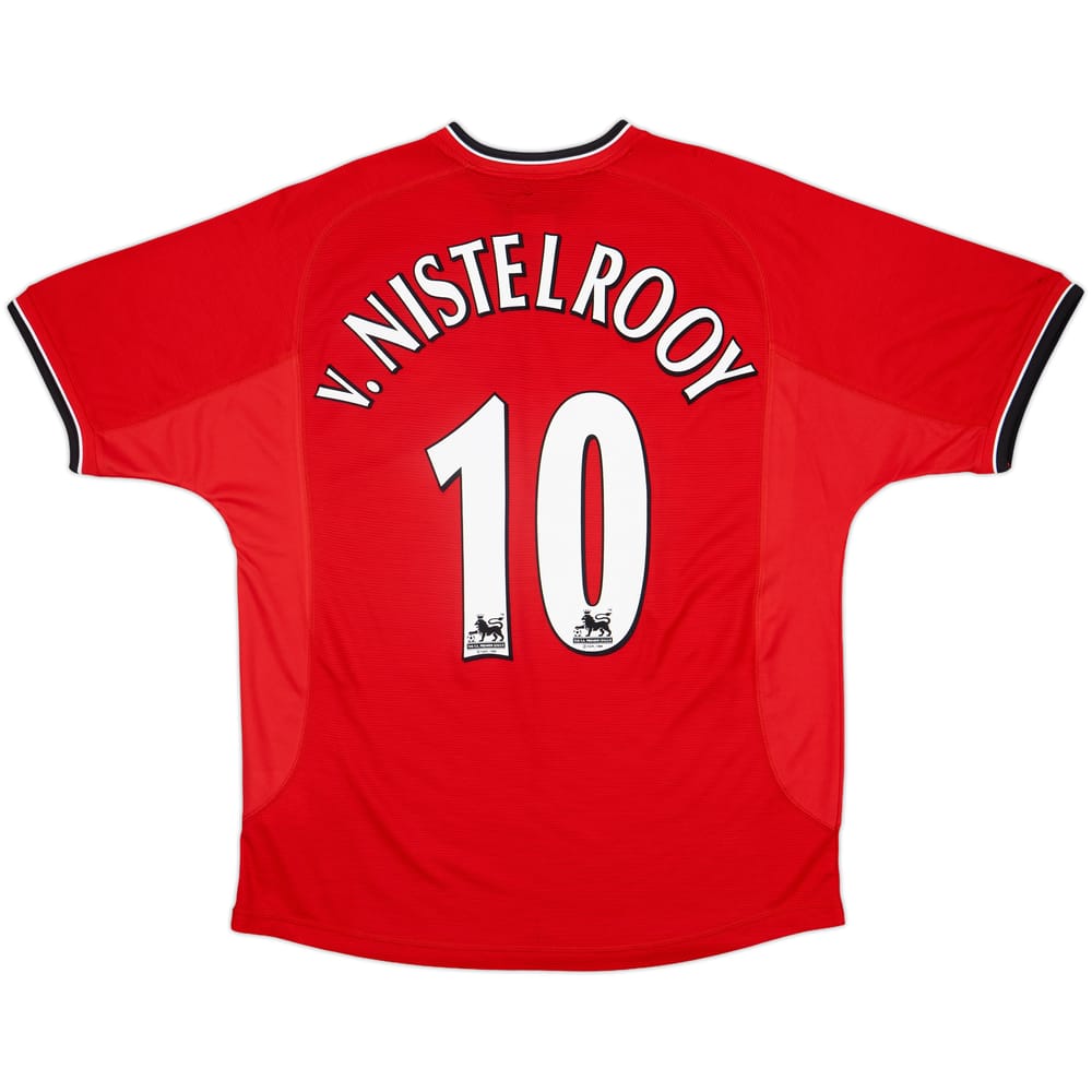 2000-02 Manchester United Home Shirt V.Nistelrooy #10 - 5/10 - (L)